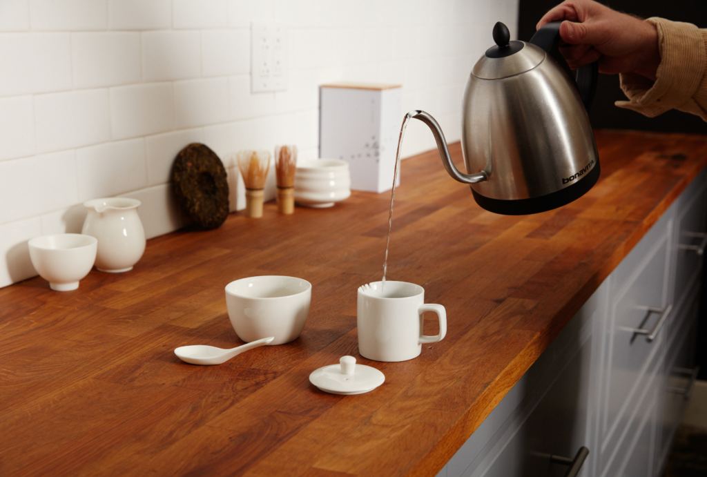 Tea Kettle and Mug